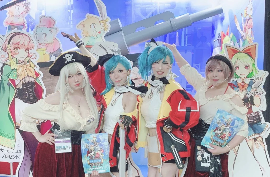 東京ゲームショウ2022 サクセスブース コスプレイヤー出演