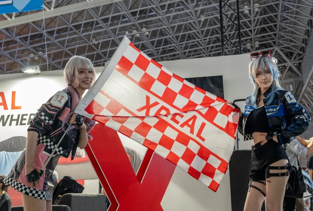 東京ゲームショウ2024 XREALブース 公式コスプレイヤー出演