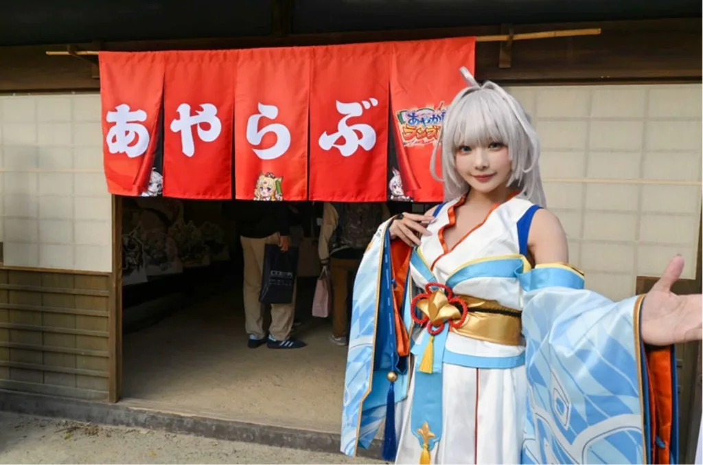 太秦上洛まつり2024『あやかしランブル！』ブース 公式コスプレイヤー
